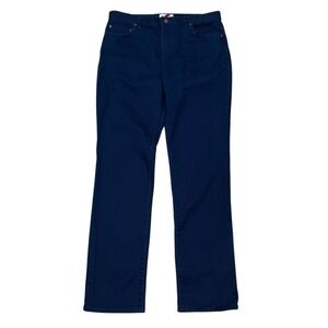 Best Made 5-Pocket Pants Mens 36x34 Navy Blue Cotton Canvas Classic Straight Fit